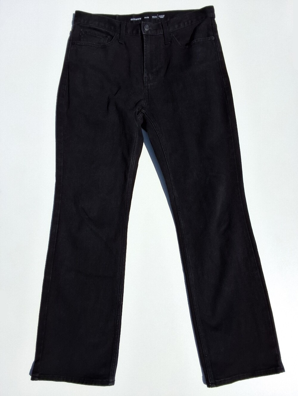 (32x32) Old Navy Men's Boot-Cut Built-In Flex Jeans In Black